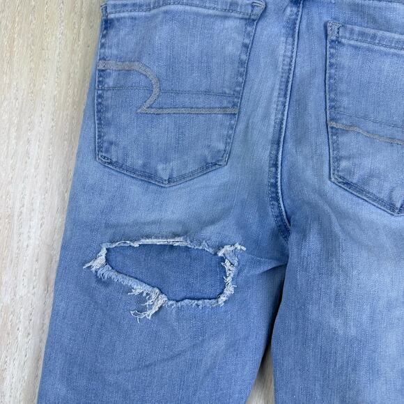 American Eagle Ne(x)t Level Stretch Super Hi Rise Skinny Jegging Jeans 00 Short - Picture 7 of 14